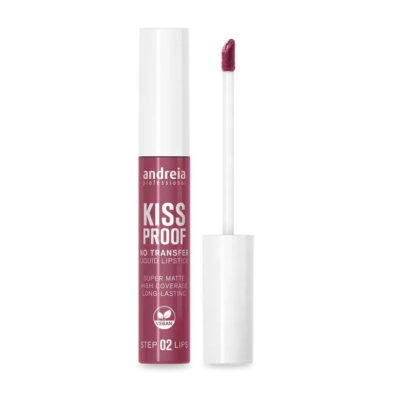 Rouge à lèvres ultra longue tenue - Andreia - Kiss proof 04 - 8ml