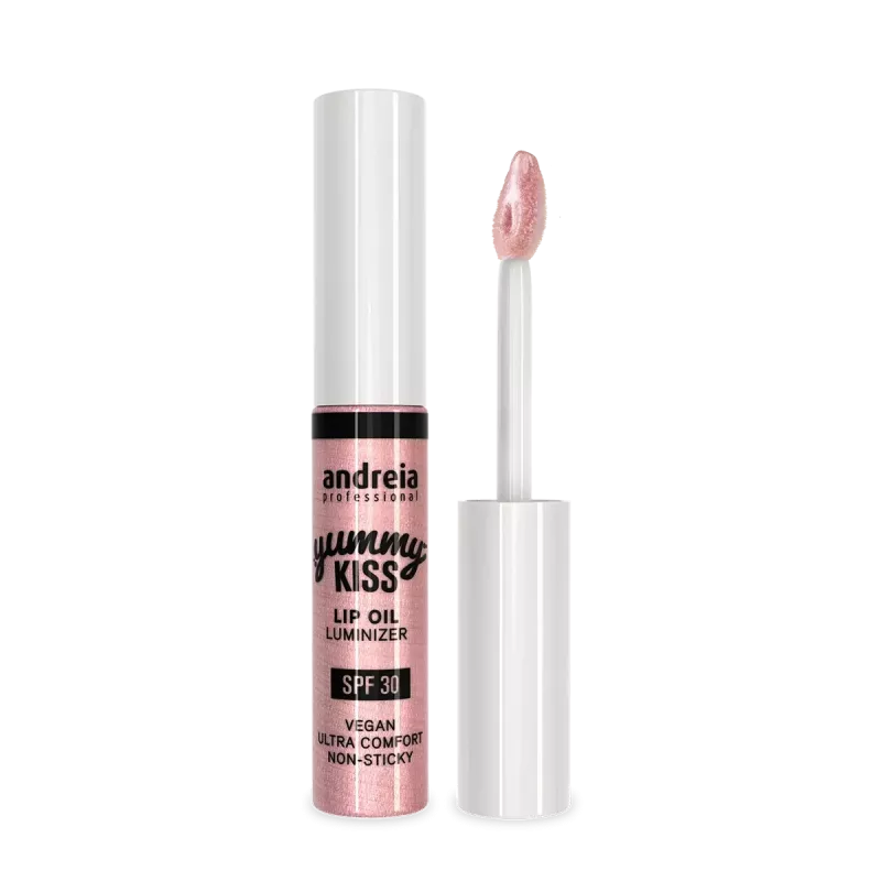 Huile à lèvre spf 30 - Andreia - Yummy kiss - 05 Magic pink - 7ml