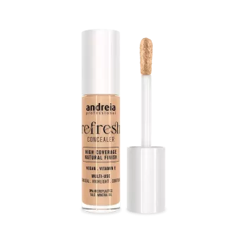 Anti-cerne haute couvrance - Andreia - Refresh Concealer - 04 beige chaud - 5ml