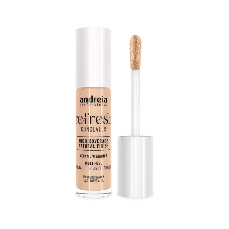 Anti-cerne haute couvrance - Andreia - Refresh Concealer - 03 Avoine - 5ml