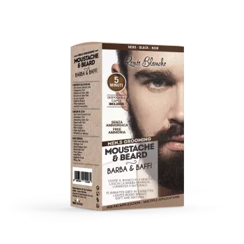 Kit coloration barbe &amp; moustache - Renée Blanche - 5 minutes