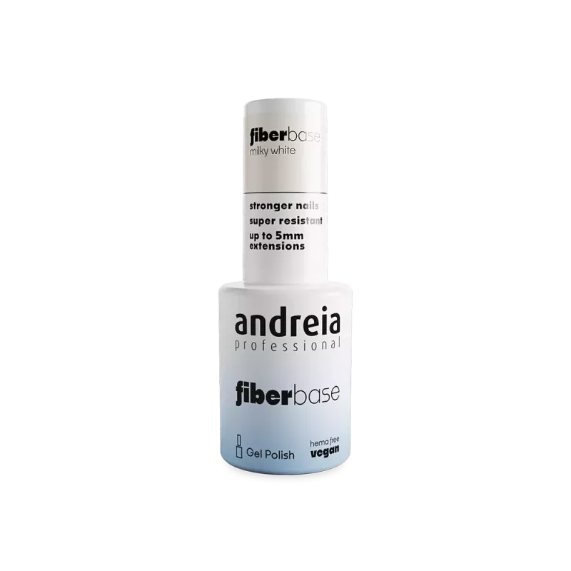 Fiber base sans hema vegan - Andreia - Milky white - 10.5ml