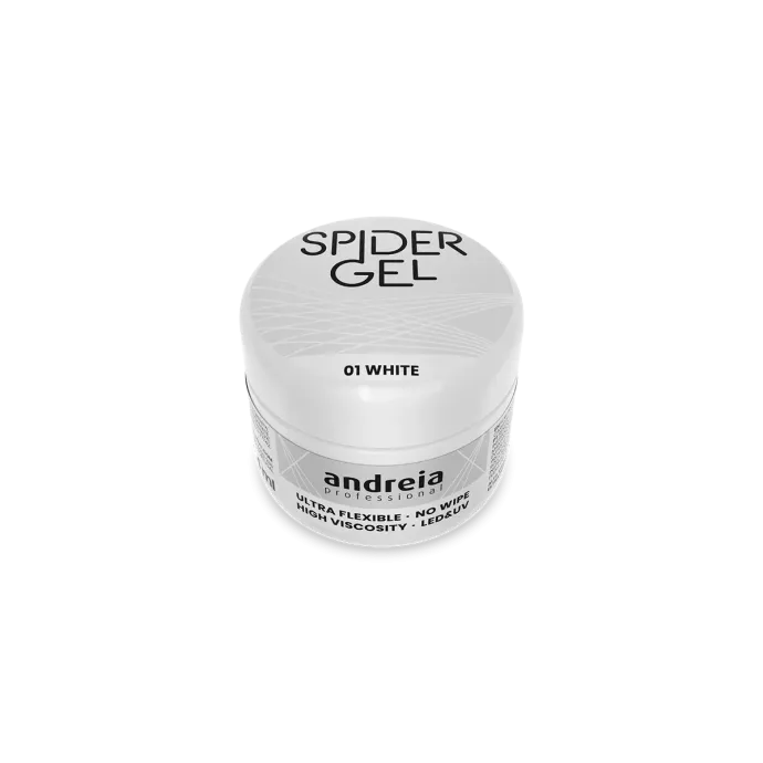 Spider Gel 01 - White - 4ml - Andreia