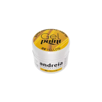 Gel paint ultra pigmenté - Andreia - 05 Jaune - 4ml