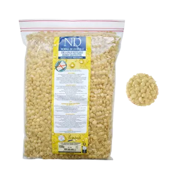 Cire recyclable pastilles en sac - blonde - Norma de Durville - 1kg