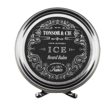 Baume barbe à base de beurre de karité - Tonsor &amp; Cie - Beard balm ice - 50ml