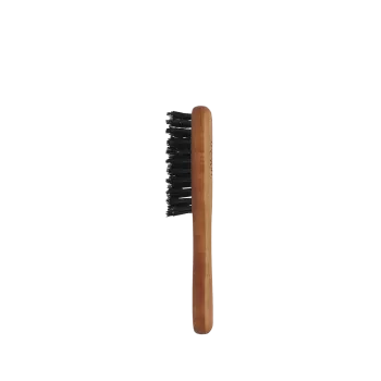 Brosse en bois manche 3 rangs marron - Tonsor &amp; Cie
