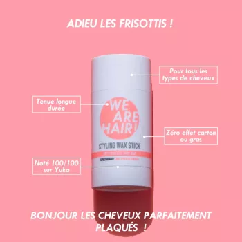 Cire coiffante Anti-frisottis Baby hair - We Are Hair - Styling Wax Stick - 50g