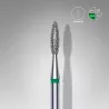 Fraise Diamanté «flamme» vert, Ø tête 2.1 Mm, Partie Active 8mm - Staleks pro