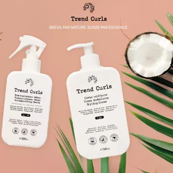 Crème coiffante - Cheveux Bouclés frisées Type 3ABC - Trend Curls - 500ml