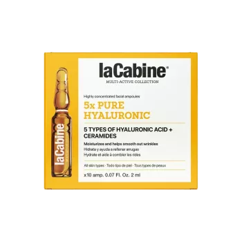 Ampoule hydratante et anti-âge - La Cabine - Acide hyaluronique - 15 x 2ml