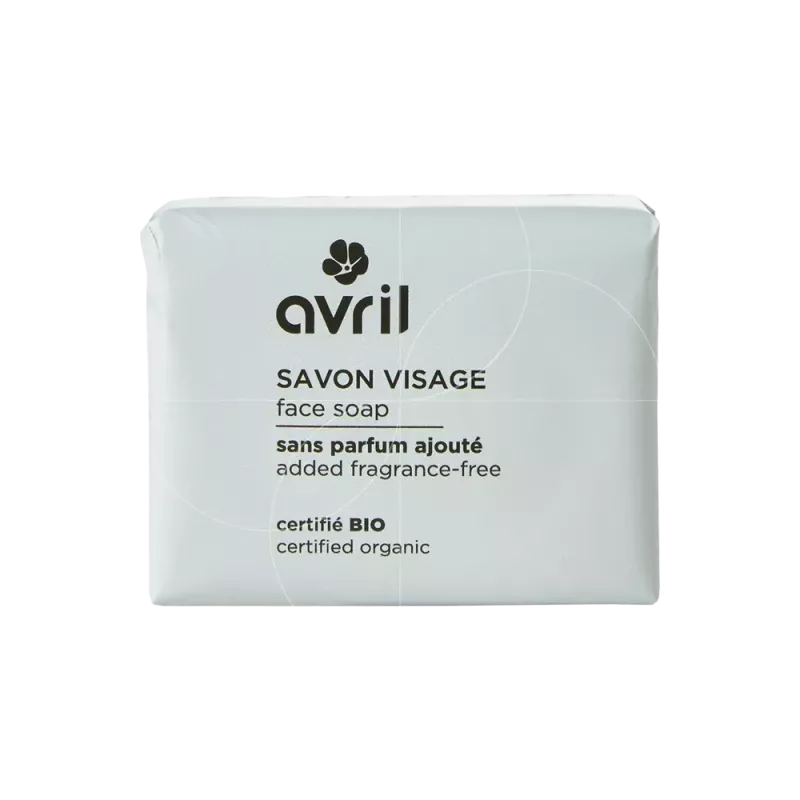 Savon visage solide certifié Bio - Avril - 100gr