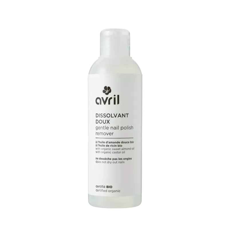 Dissolvant doux sans acétone certifié Bio - Avril - 200ml