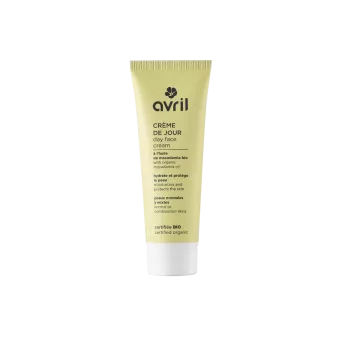 Crème de jour peaux normales a mixtes certifié Bio - Avril - 50ml