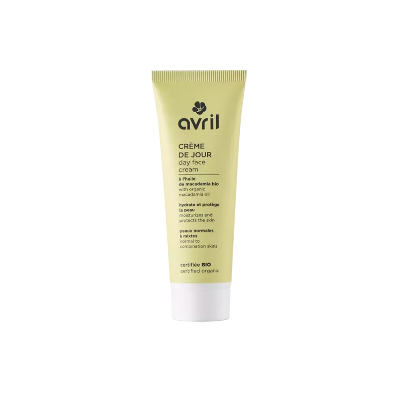 Crème de jour peaux normales a mixtes certifié Bio - Avril - 50ml