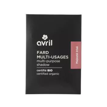 Recharge fard multi-usage certifié Bio - Avril - Majesté Irisé - 5gr