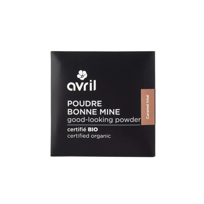 Recharge poudre compacte certifiée bio - Avril - Caramel Irisé - 11gr