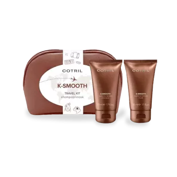 Pochette découverte shampoing masque kératine - Cotril - K-smooth - 50ml x2