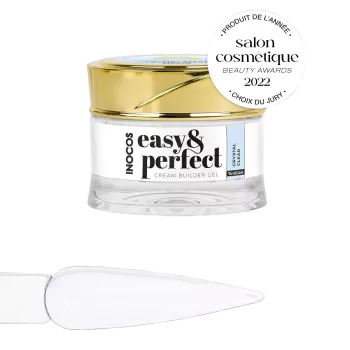 Gel de construction crème - Inocos - Easy &amp; perfect - Crystal clear - 30gr