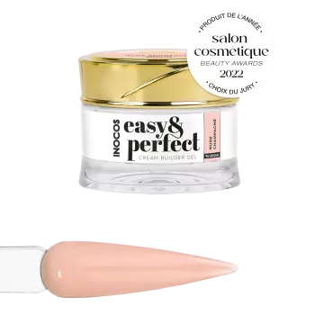 Gel de construction crème - Inocos - Easy &amp; perfect - Nude champagne - 30gr