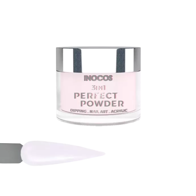 Poudre acrylique perfect powder 3en1 - Inocos - Rose bébé verre - 20gr