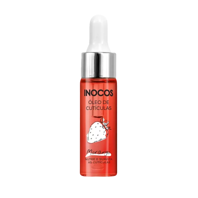 Huile à cuticule nourrissante - Inocos - Fraise - 15ml