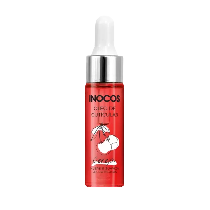 Huile à cuticule nourrissante - Inocos - Cerise - 15ml