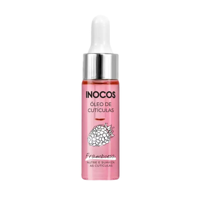 Huile à cuticule nourrissante - Inocos - Framboise - 15ml