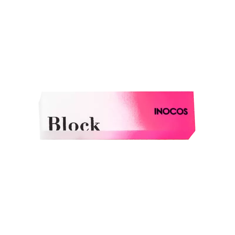 Bloc polissoir rose - Inocos - Block