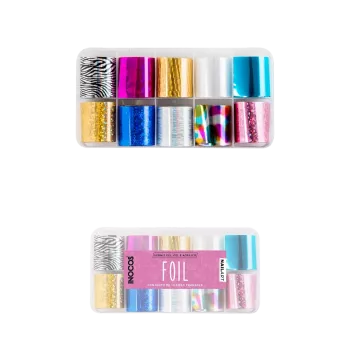 Foil nail art - Inocos - 002