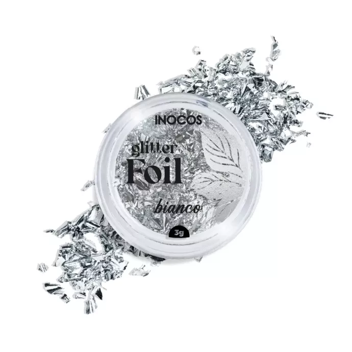 Foil pailletés argent - Inocos - 3gr