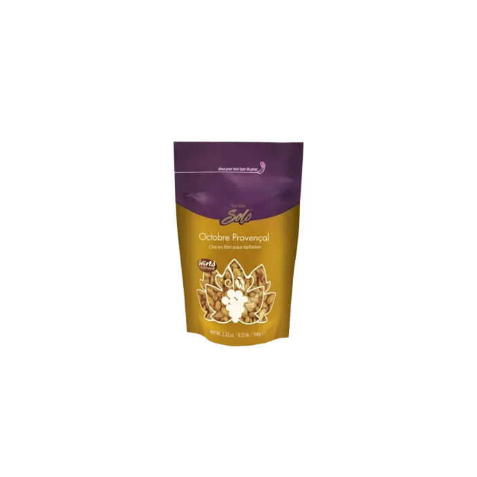 Sachet de cire pelable sans colophane - Italwax - Octobre Provençal - 100gr