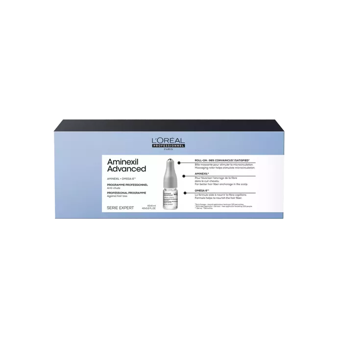 Programme anti-chute - L'Oréal professionnel - Aminexil Advanced - 42x6ml