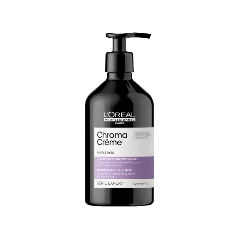 Shampoing neutralisant violet - L'Oréal professionnel - Chroma crème - 500ml