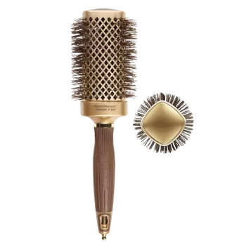 Brosse brushing carré céramic + ion nano thermic diam 50 - Olivia Garden