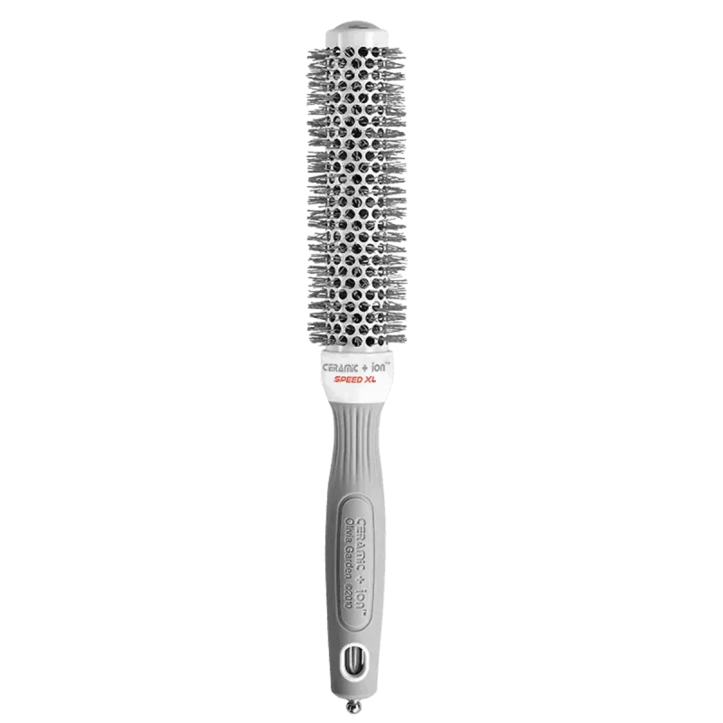 Brosse brushing céramic + ion ronde speed XL diam 25 mm - Olivia garden