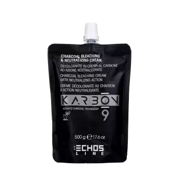 Crème décolorante au charbon 8 tons - Echo line - 500gr