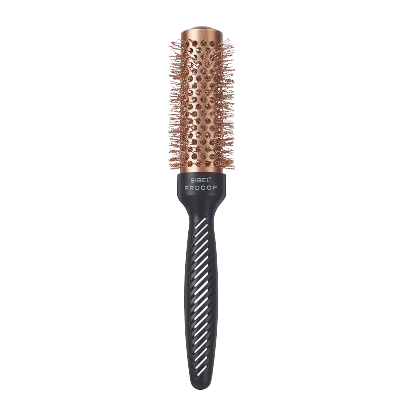 Brosse thermique ronde en céramique et cuivre 32mm - Procop