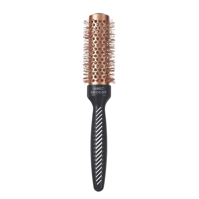 Brosse thermique ronde en céramique et cuivre 32mm - Procop