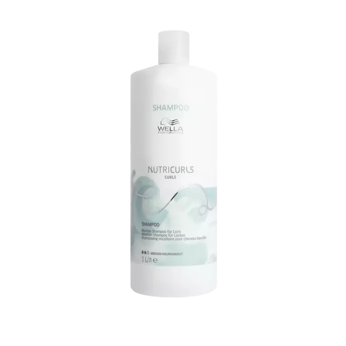 Shampoing micellaire pour cheveux bouclés - Wella - Nutricurls Curls - 1000ml