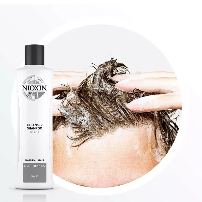 Kit anti-chute pour cheveux naturels normaux à fins - Wella - Nioxin 1