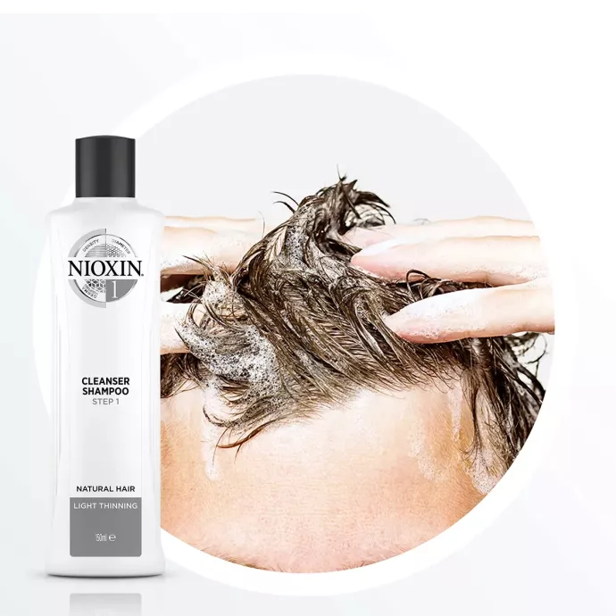 Kit anti-chute pour cheveux naturels normaux à fins - Wella - Nioxin 1