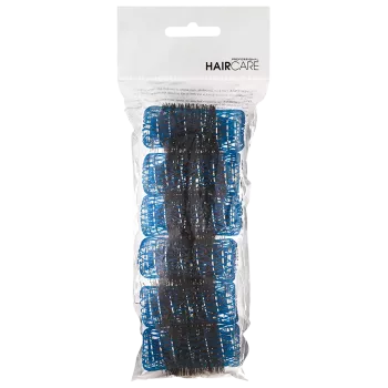 Bigoudis brosse bleu diam 28mm x6 - Haircare