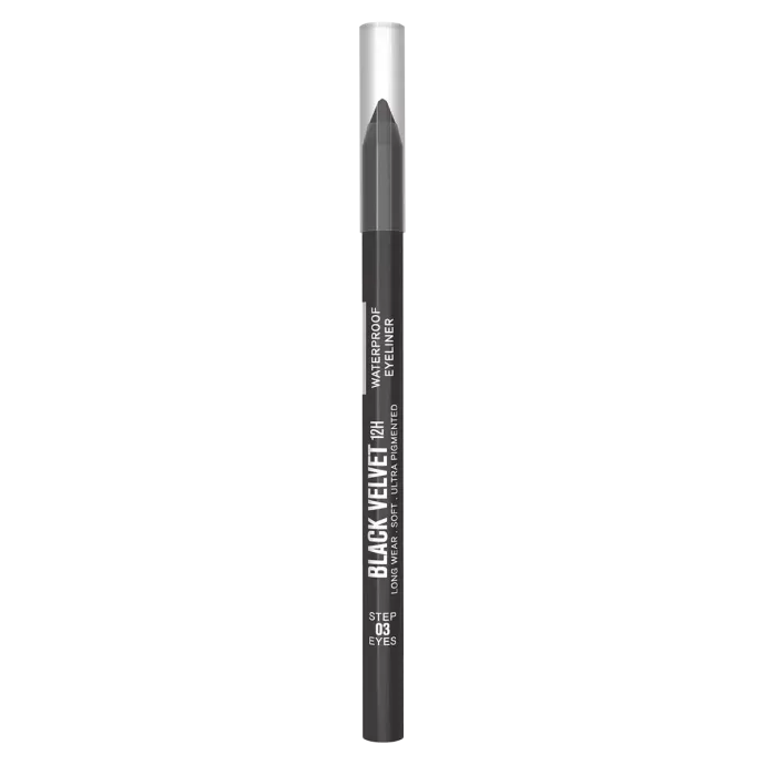 Crayon noir intense khol waterproof - Andreia - Black velvet 12h - 1.37gr