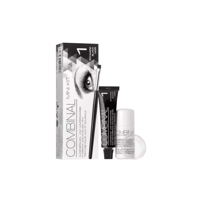 Kit teinture cils et sourcils - Combinal - Noir