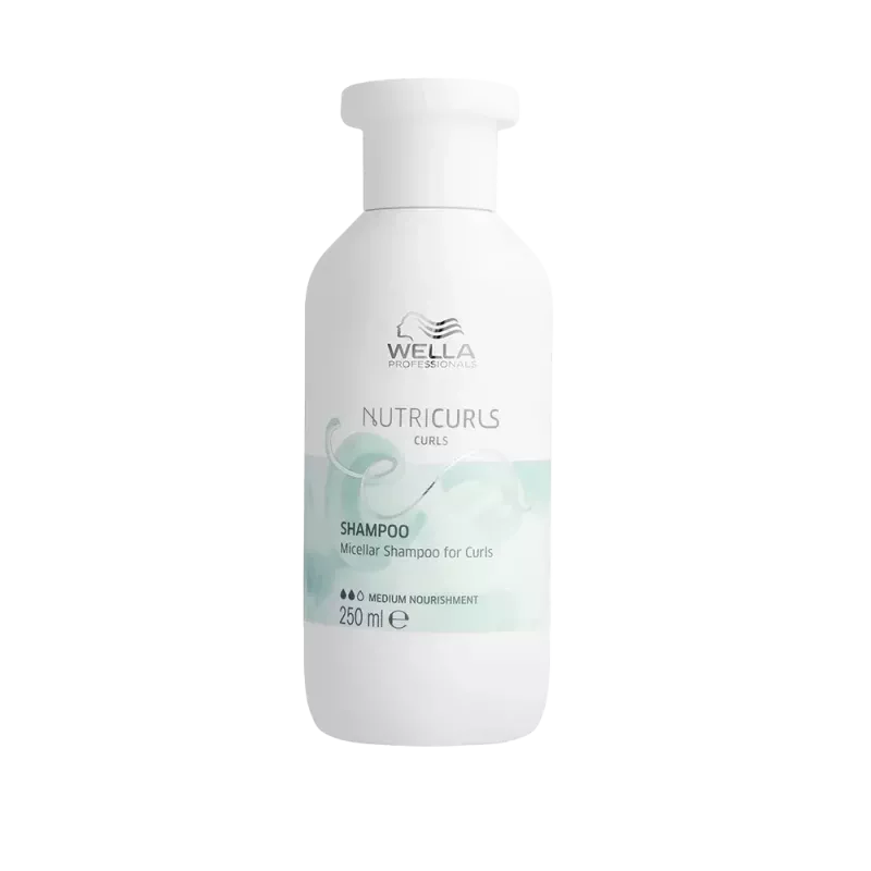 Shampoing micellaire pour cheveux bouclés - Wella - Nutricurls Curls - 250ml