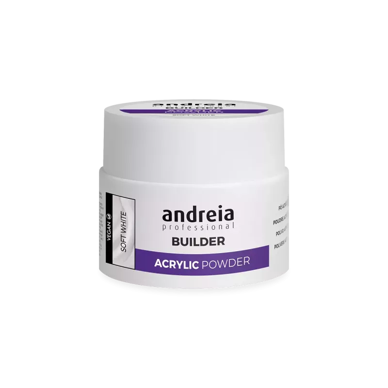 Poudre acrylique blanc laiteux - Andreia - Soft white - 20gr