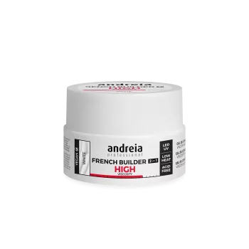 Gel de construction texture épaisse blanc - Andreia - High white - 22gr