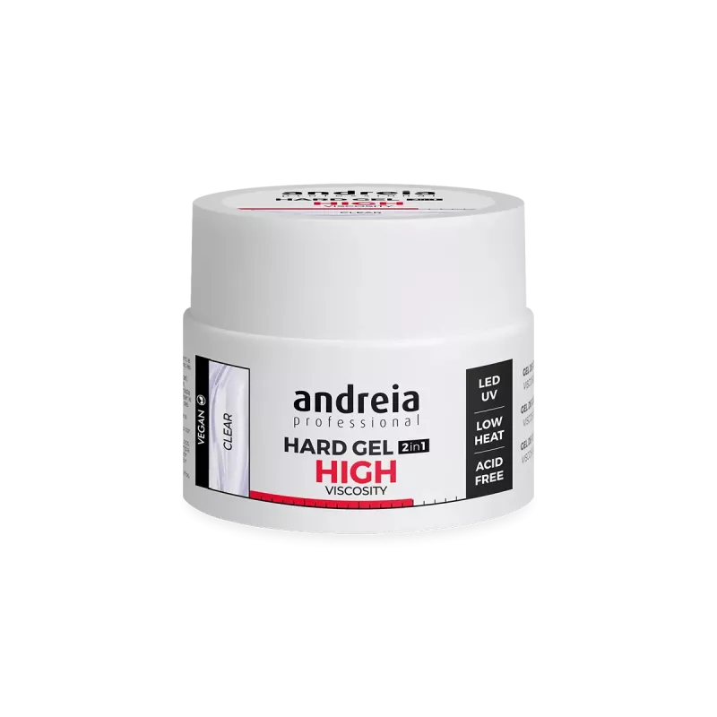 Gel de construction épais transparent - Andreia - High clear - 44gr