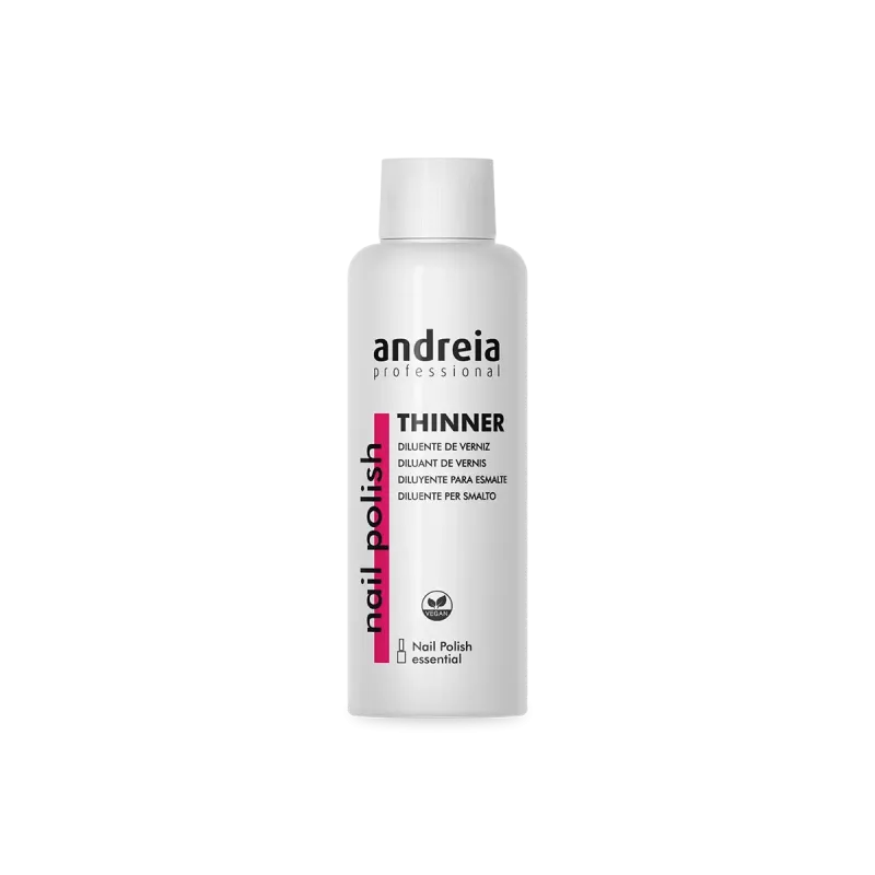 Diluant pour vernis à ongles classique - Andreia - Thinner - 100ml